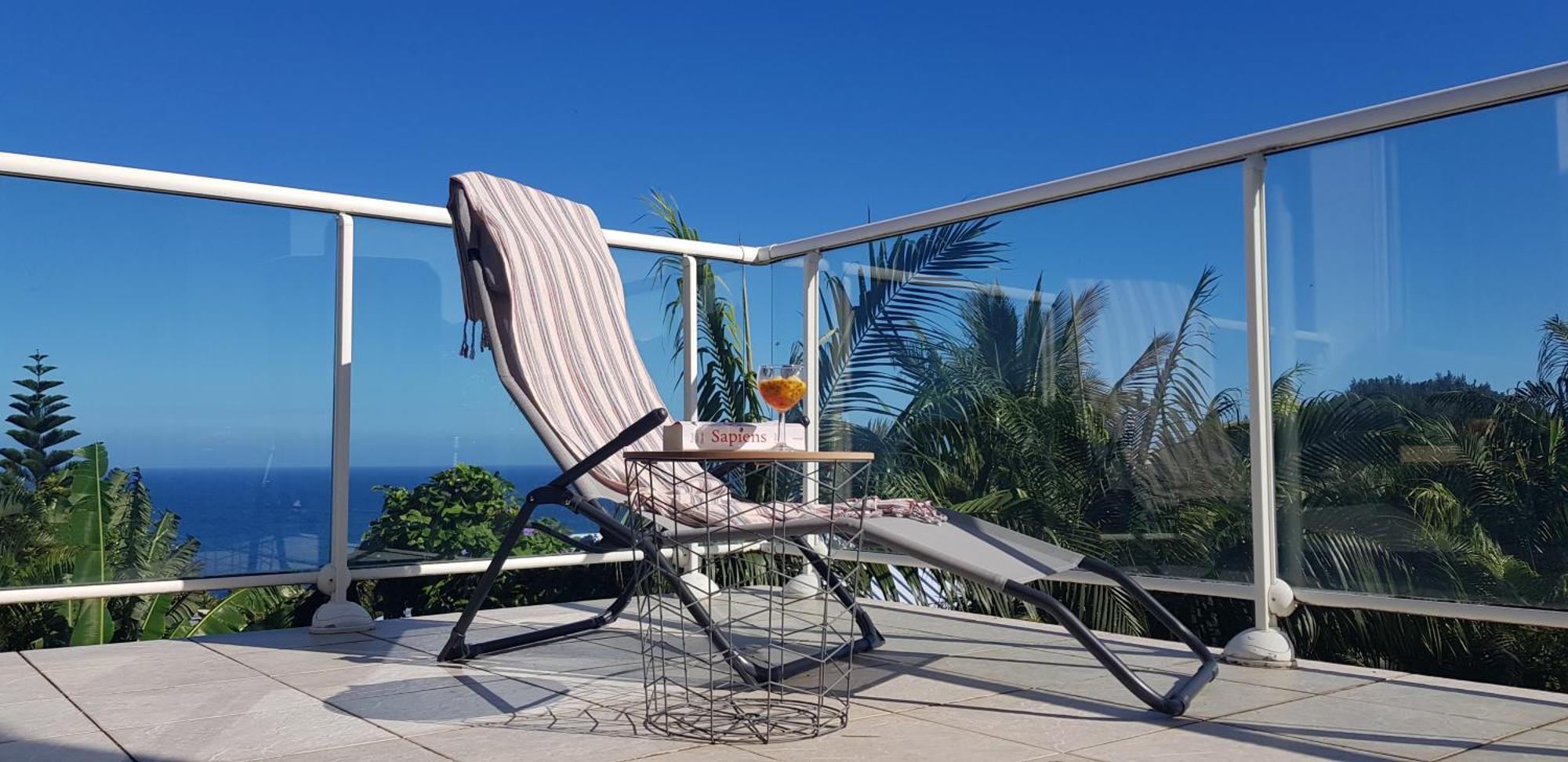 Grande Villa Au Calme - Vue Exceptionnelle - Climatisation - Piscine Sel Chauffee - Jardin Tropical Vincendo Dış mekan fotoğraf