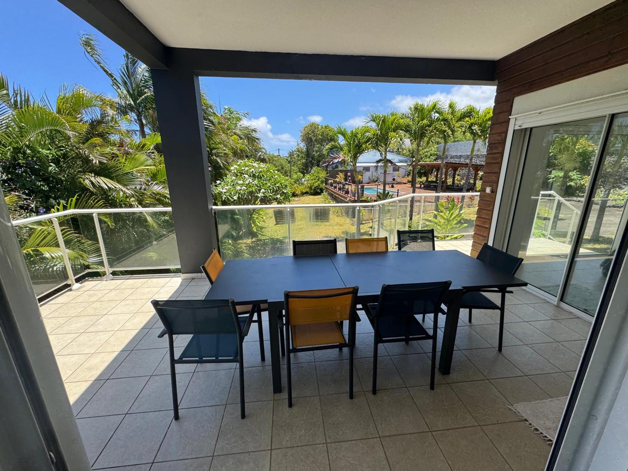 Grande Villa Au Calme - Vue Exceptionnelle - Climatisation - Piscine Sel Chauffee - Jardin Tropical Vincendo Dış mekan fotoğraf